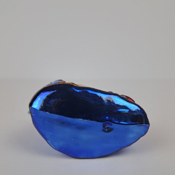 Our Lady of Czestochowa Madonna and Child Handmade Glass Ornament - Picture 7 of 16